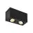 SLV Triledo Doppio Luce da soffitto Aluminium Nero | Adatto per 2x GU10 
